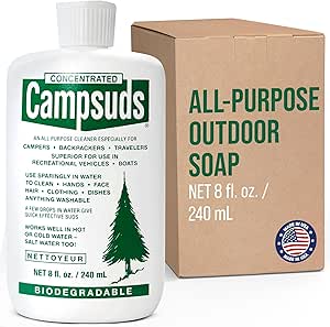 Sierra Dawn Outdoor Soap - Premium Biodegradable Camping & Backpacking...